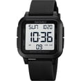 thumbnail image 1 of Squar Women's Men's Digital Watch Big Numbers Dial Multifunction Large Face Waterproof LED Watches, 1 of 6