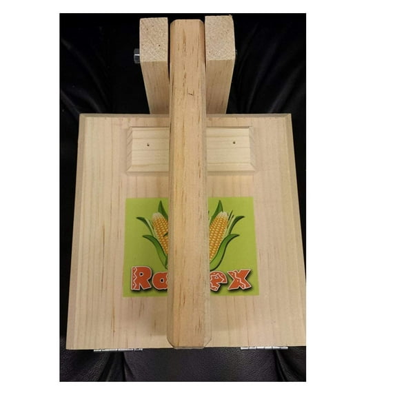 Square 10" All Wood" Manual Tortilla Maker Press Wooden Handle Body Simple Design Flower/Corn Tortillas Sugar Pancakes Gorditas Savory Christmas Crispiest Bunuelos
