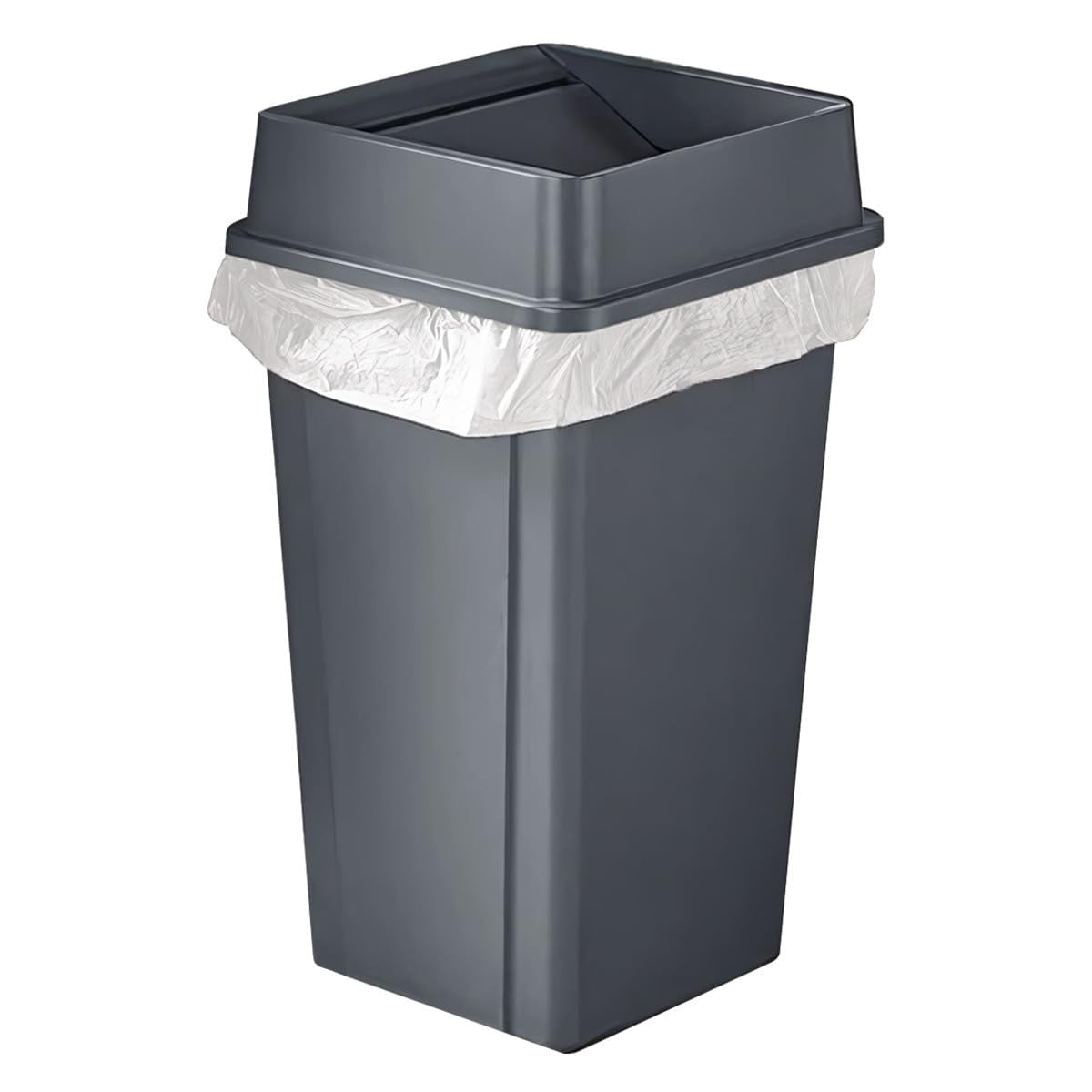 Keeeper Swantje 50L Swing Lid Waste Bin - Nordic Green, 38.5x29x66 Cm