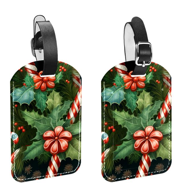 Customisable Christmas Luggage Tag