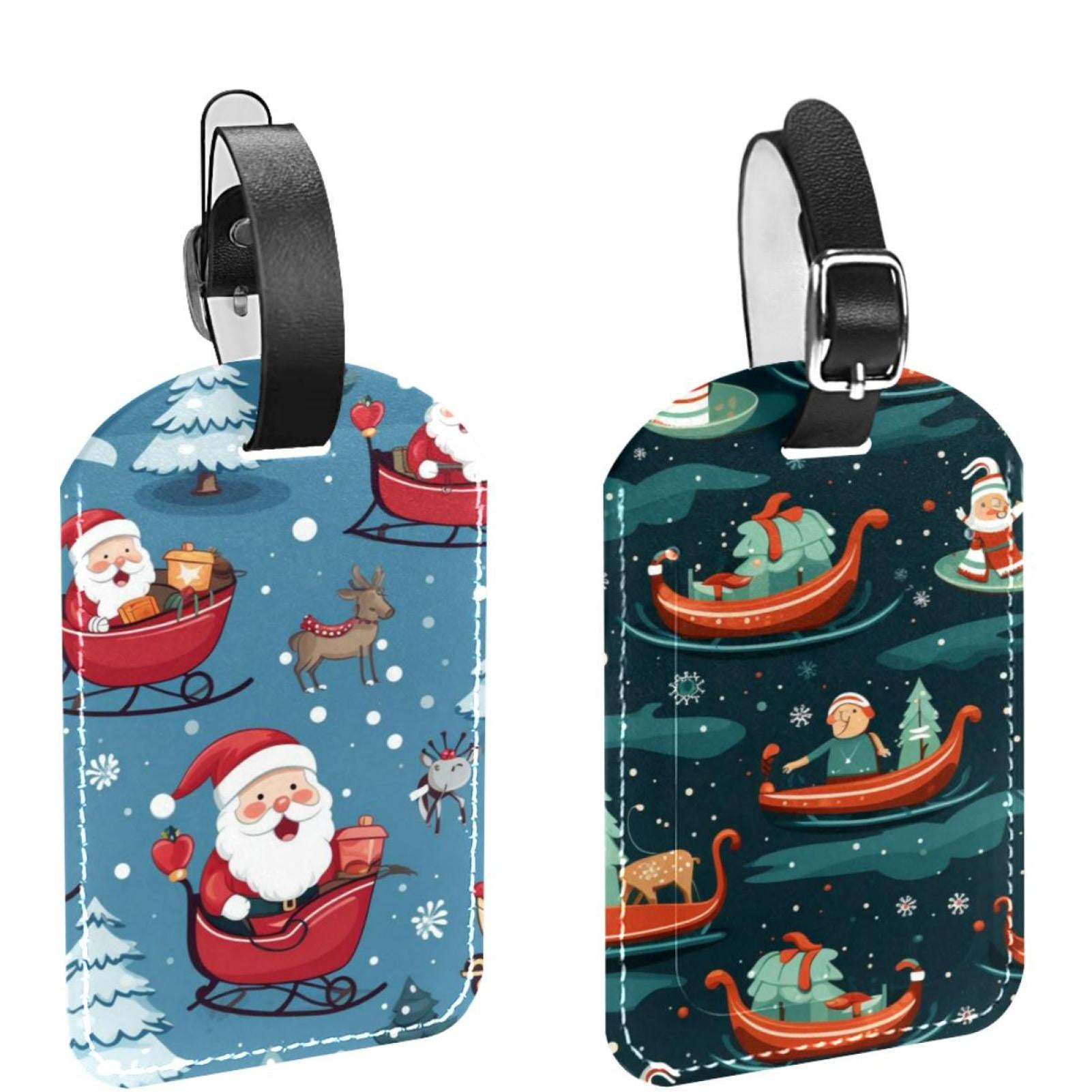 Customisable Christmas Luggage Tag main image 0