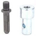 Square 4 Pits Drill Bit Adapter for Electric Hammer to Earth Auger