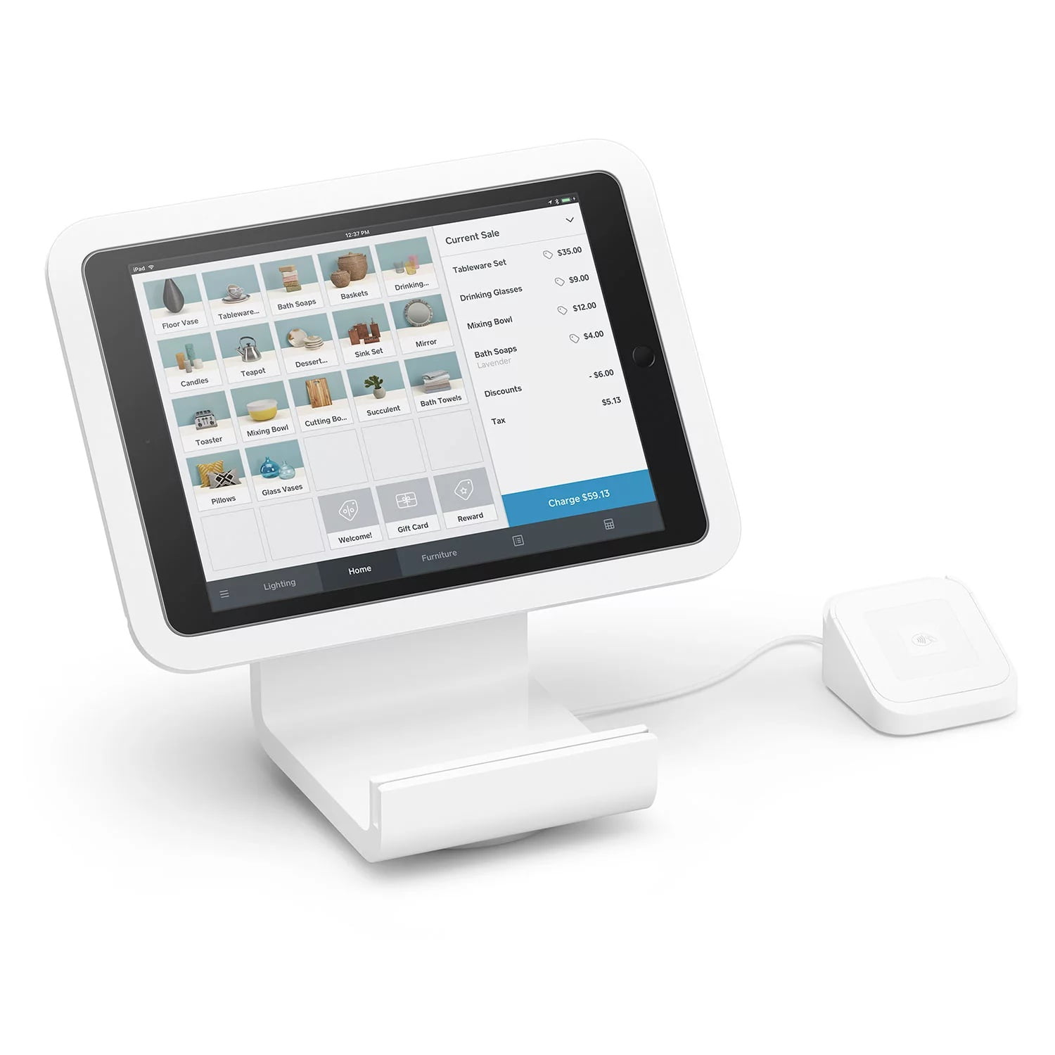 Square Stand for iPad with Contactless and Chip Reader - Walmart