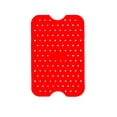 thumbnail image 1 of Square Air Fryer Silicone Liners,8 Inch Reusable Food-Grade Silicone Mat, Non-stick Heat Resistant Air Fryer Accessories, 1 of 6