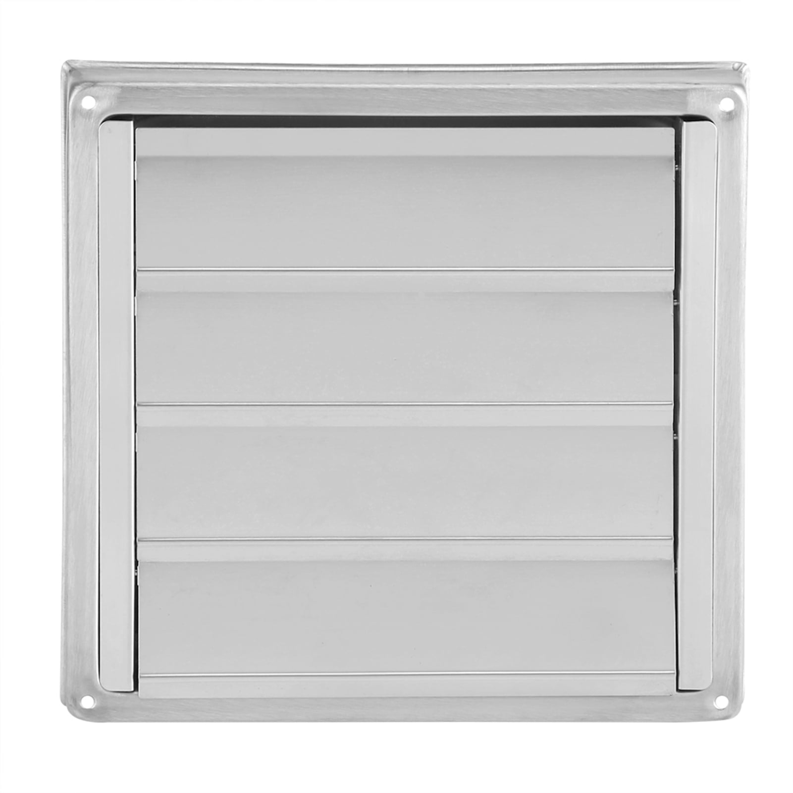 Square Air Vent Duct, Stainless Steel Square Air Vent Duct Grill, Screw Fixings Vents For Bathroom Vents Electric Dryers Air Con Units