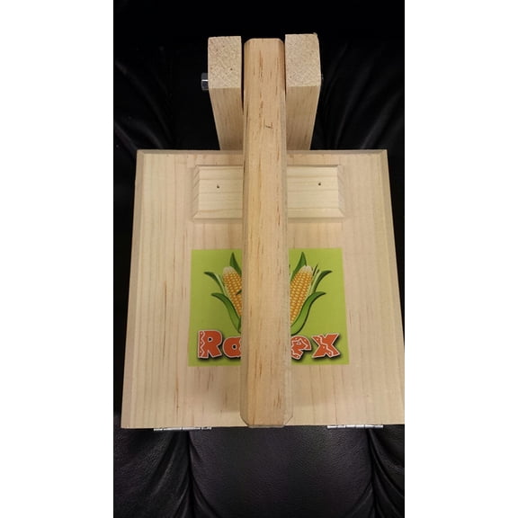 Square All Wood 9" Manual Tortilla Maker Press Wooden