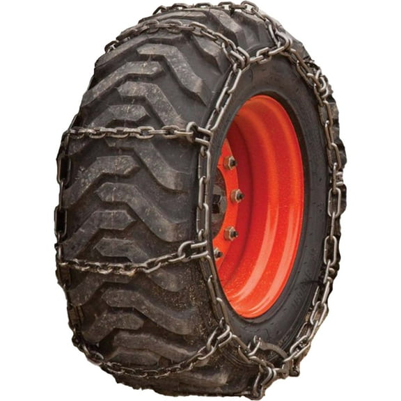 Square Alloy Wide Base Mud & Skid Steer/Loader Tire Chains, #0342995