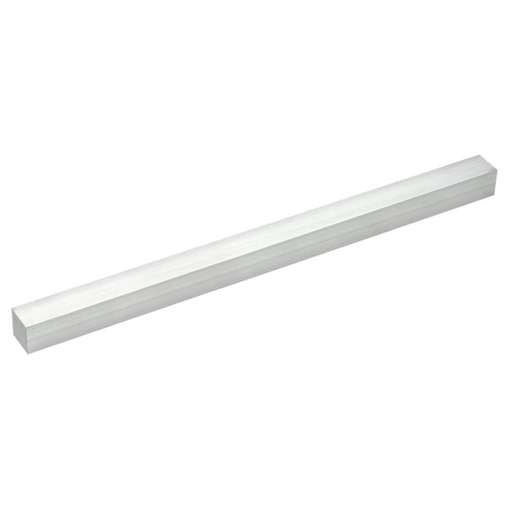 Square Aluminum Flat Bar, 1 Pack 3/4" Thickness 3/4" Width 12" Length