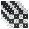 thumbnail image 1 of Square Aluminum Plastic Self-Adhesive Rhinestone Pattern Paper Wall Stickers, 1 of 5