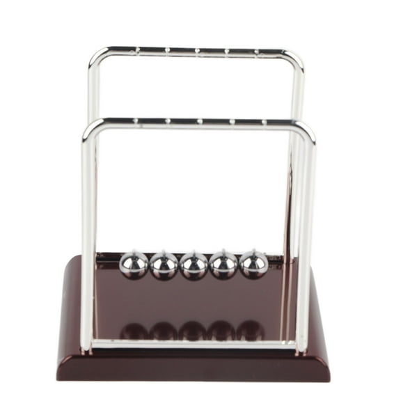 Square Balance Pendulum Ball ABS Plastic & Metal Pendulum Balls for Office Desk & Educational (L)