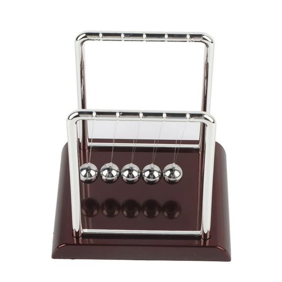 Square Balance Pendulum Ball ABS Plastic & Metal Pendulum Balls for Office Desk & Educational (M)