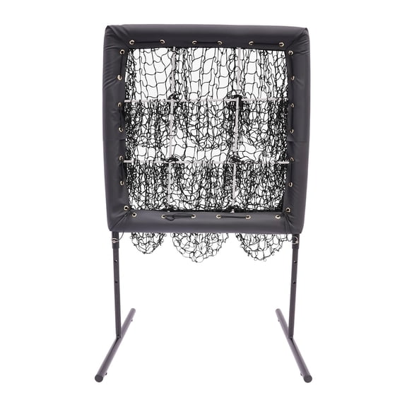 Square Baseball Training Equipment for Hitting Pitching Practice, Baseball Training Net Adjustable Baseball Trainer Aid,Great for All Skill Levels and for All Levels of Practice27.56x27.56in