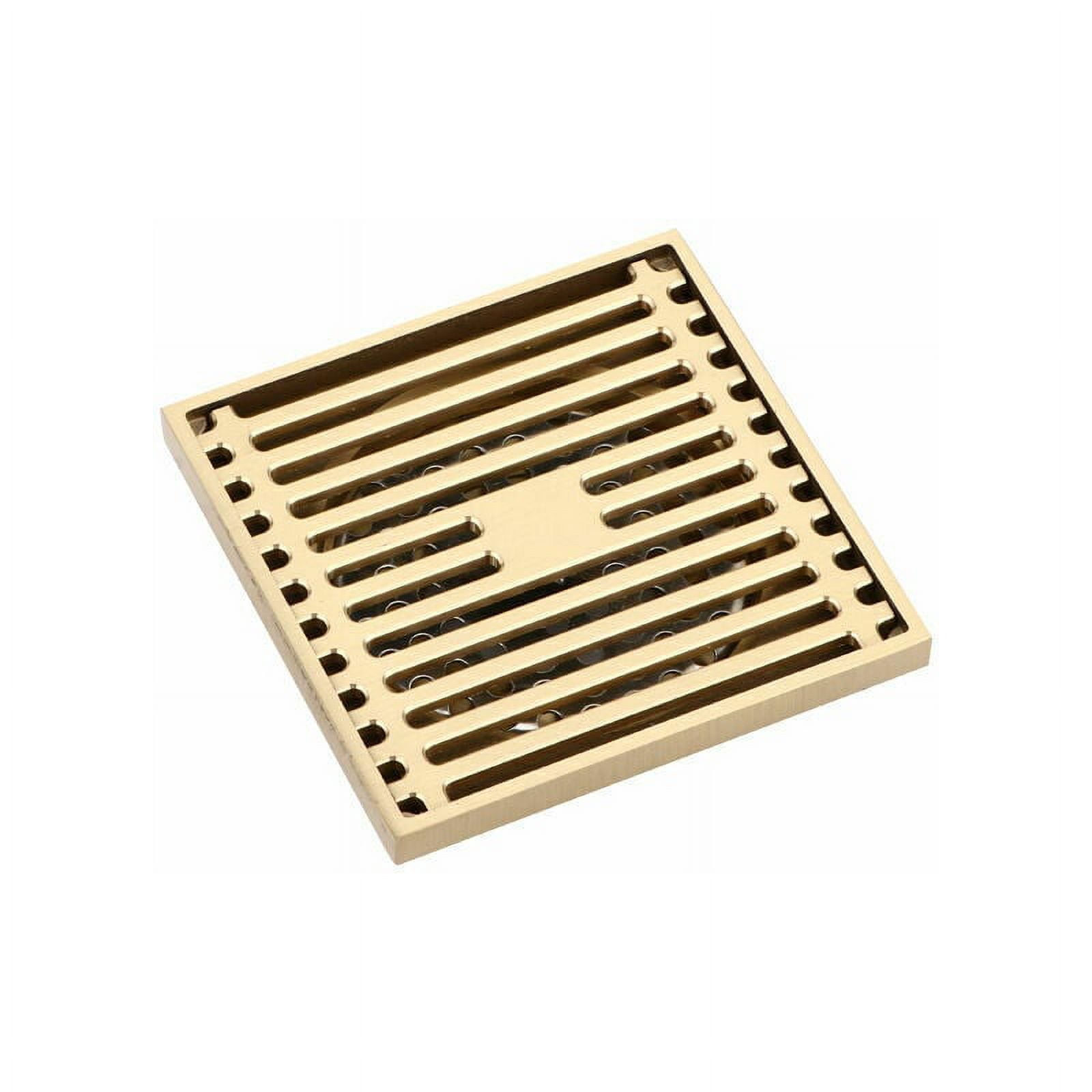 Square Bathroom Shower Drain Floor Drain Trap Grate Waste Strainer Wire