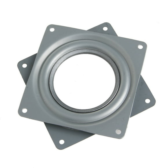 Square Bearing Swivel Plate Lazy Susan Turntable 3"/4"/6" TV Rack Desk Tool