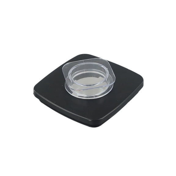 Square Blender Lid Replacement For Oster Blenders ABS Plastic Jar Cover Black 11.1x11.1cm Secure Fit Prevents Leaks Crack Resistant Dishwasher Safe Easy Installation Upgrade