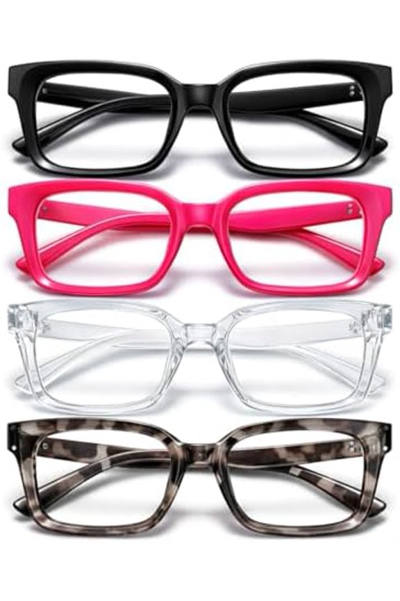 Square Blue Light Blocking Glasses, Fashion Eyewear