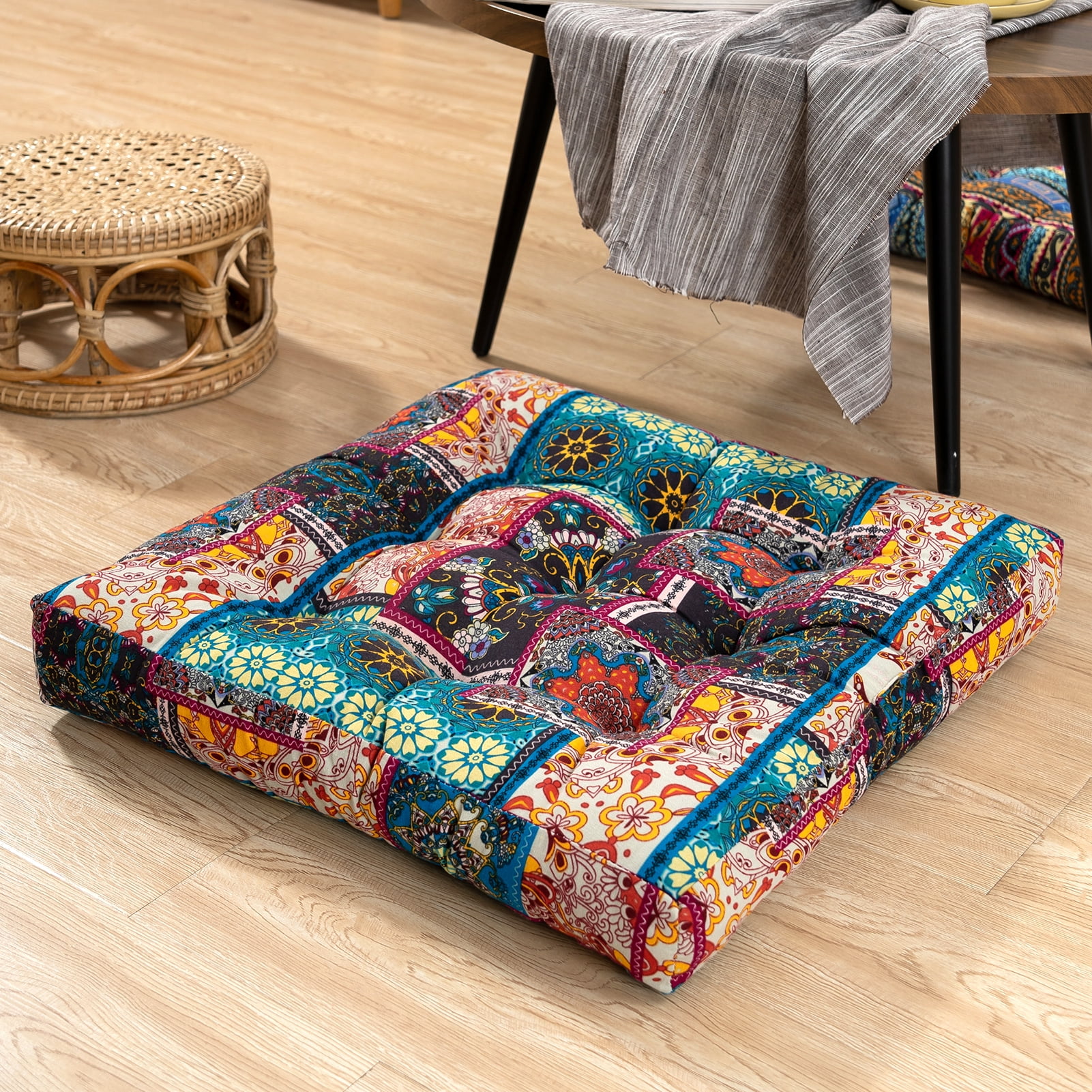 https://i5.walmartimages.com/seo/Square-Bohemian-Meditation-Floor-Cushion-Cotton-Linen-Thick-Meditation-Pillow-22x22-Inch-Turquoise_9c4249c3-255c-4e60-8daf-c1c49e893469.ae7294b0e809f8a8cf246cd27016f149.jpeg