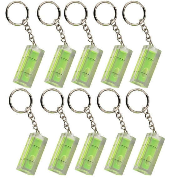 Square Bubble Level Acrylic Level Vials Inclinometer Tools for Accurate Horizontal Measuring Alignment of Photo Frames Murals Furniture Desktops Mechanical Equipment Installation