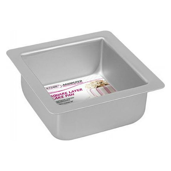 Square Cake Pan 4 x 4 x 2 Inch