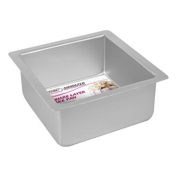 Square Cake Pan 6 x 6 x 3 Inch