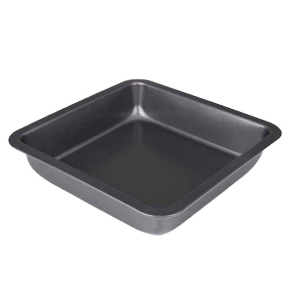Square Cake Pan 8 Inch Non Stick Square Baking Pan For Cake Lasagna Dishwasher & Easy Clean Quality Baking Tray For Cakes Brownies Lasagna Non Stick Dishwasher Easy To Clean Black