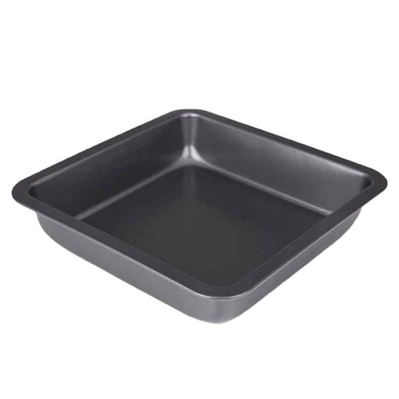 Square Cake Pan 8 Inch Non Stick Square Baking Pan For Cake Lasagna Dishwasher & Easy Clean Quality Baking Tray For Cakes Brownies Lasagna Non Stick Dishwasher Easy To Clean Black
