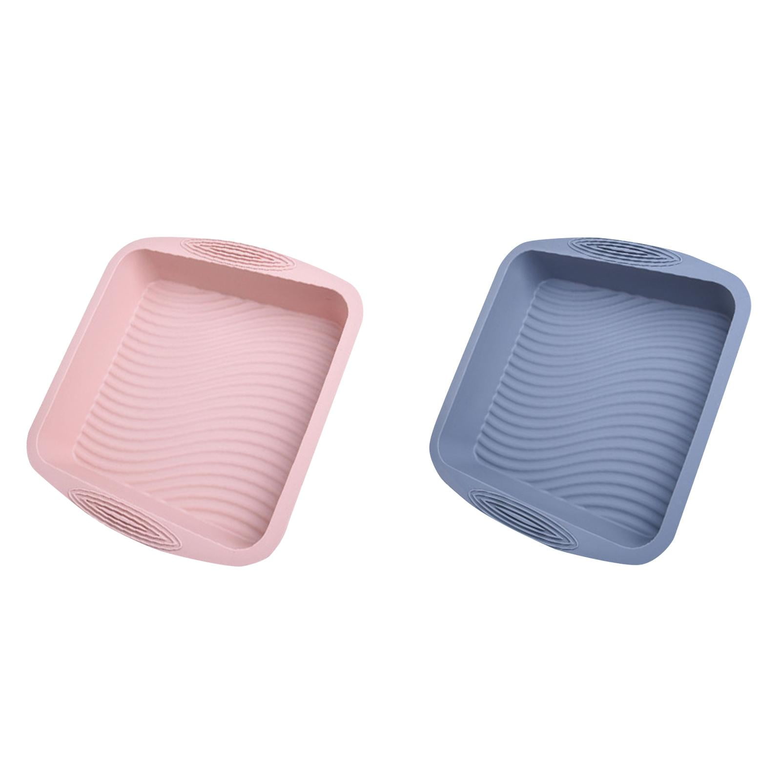 Square Cake Pan 8x8 Baking Pan Pan Nonstick Silicone Cake Silicone
