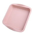 Square Cake Pan 8x8 Baking Pan Pan Nonstick Silicone Cake Silicone