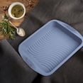 thumbnail image 1 of Square Cake Pan 8x8 Nonstick Silicone Baking for Cakes Rice Lasagnas Durable Oven Dishwasher Reusable, 1 of 8