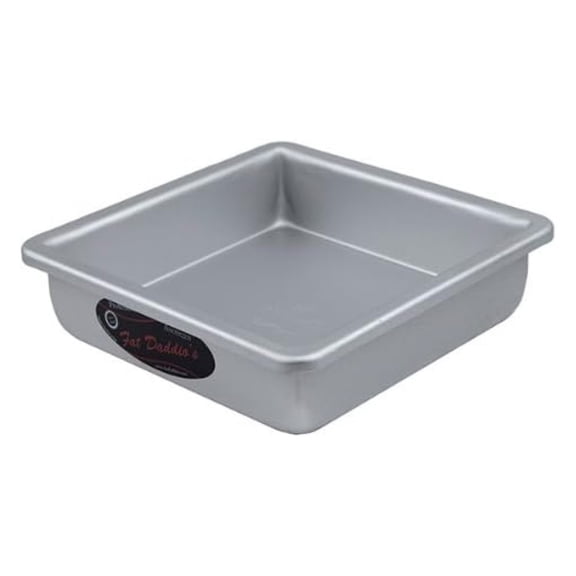 Square Cake Pan Solid Bottom 10"x10"x2"