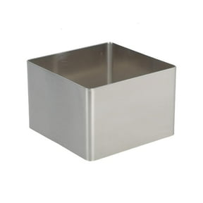 Square Cake Rings Cake Baking Mold Stainless Steels Dessert Rings Pastry Mould Dessert Baking Tool NonStick Mousse Mold
