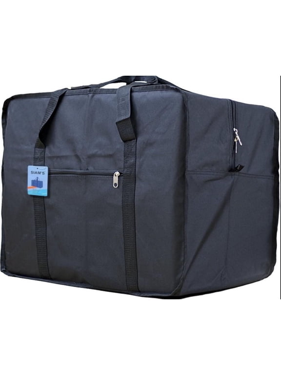 Square Cargo Travel Duffle Bag Bolsa Maleta de Lona Cap Luggage Tote (50LB)