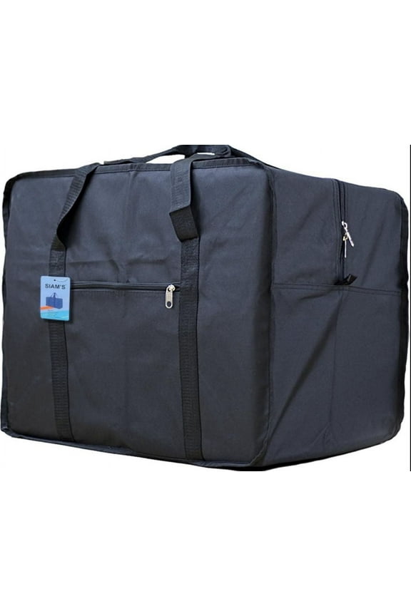 Square Cargo Travel Duffle Bag Bolsa Maleta de Lona Cap Luggage Tote (50LB)
