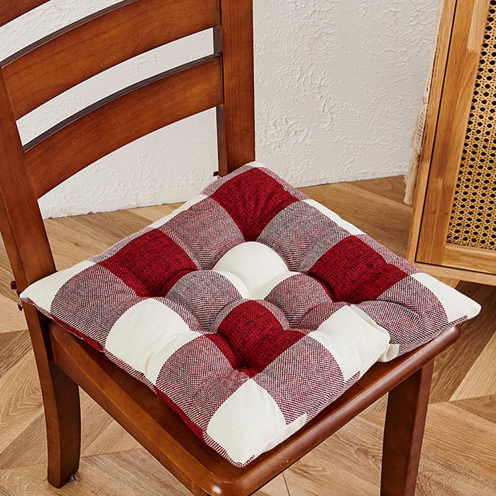 Square Chair Cushion Pads Dining Kitchen Office Chair Seat Cushion with