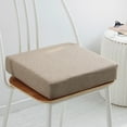 thumbnail image 1 of Square Chair Cushion with 15.74 x 15.74 Inch Foam, Non- Seat Pad for Dining Chairs, Kitchen, Office and Recliners, Comfort Cushions, 1 of 2
