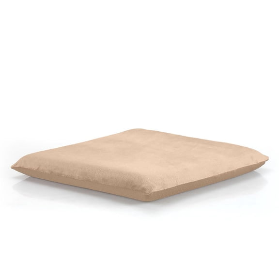 Square Chair Seat Cushion Memory Foam Chair Cushion for Kitchen, Dining,Office or Car 18x18 in Black