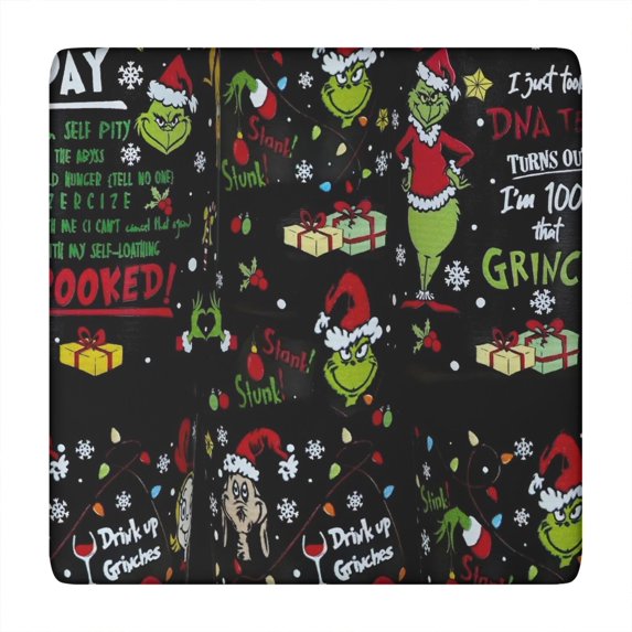 Square Tablecloth with Elastic Edges 34 * 34 Inch Waterproof Table Cover Washable Indoor and Outdoor for Party Kitchen Dinner Banquet Patio Picnic