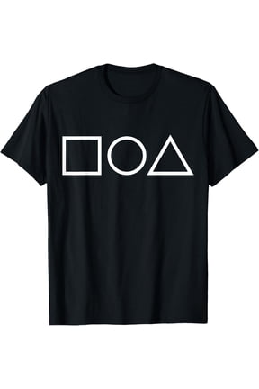 Square Circle and Triangle | Minimal Geometric Design T-Shirt