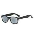 thumbnail image 1 of Square Classic Tinted Reading Glasses, Retro UV380 Sunglasses foe Men and Women Spring Hinge Plastic Readers +3.00, 1 of 5