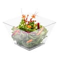 thumbnail image 1 of Mini Serve Square Clear Plastic Lid - Fits Large Kova Bowl - 100 count box, 1 of 4