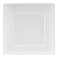 thumbnail image 1 of Square Clear Plastic Modern Plate - 9 1/2" x 9 1/2" x 1/2" - 100 count box, 1 of 2