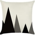 thumbnail image 1 of Square Cloth Pillow Covers with Geometric Images set of 2, 1 of 10
