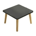 thumbnail image 1 of Square Coffee Table, Minimalist Wooden End Table for Living Room, Compact Tea Table for Small Spaces, Multi-Purpose Low Table with Waterproof Top and Solid Legs, 1 of 6