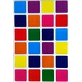 thumbnail image 1 of Square Color Coding Labels 1 inch by 1 inch-Value pack  8 Colors-Blue, Dark Blue, Red, Purple, Green, Orange, Pink and Yellow-- Square Labels multi Pack-Semi gloss (240), 1 of 4