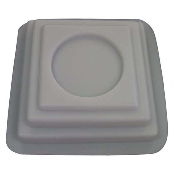 Square Column Base Plastic Mold use to Make Your own with Concrete or Plaster 8501