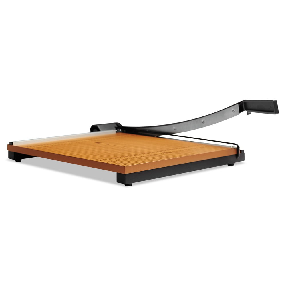 X-ACTO 26618LMR 18 x 18 Square Commercial Grade Wood Base Guillotine Trimmer