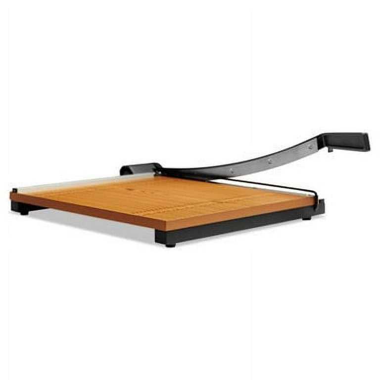 Square Commercial Grade Wood Base Guillotine Trimmer, 15 Sheets, 15 Square Commercial Grade Wood Base Guillotine Trimmer, 15 Sheets, 15