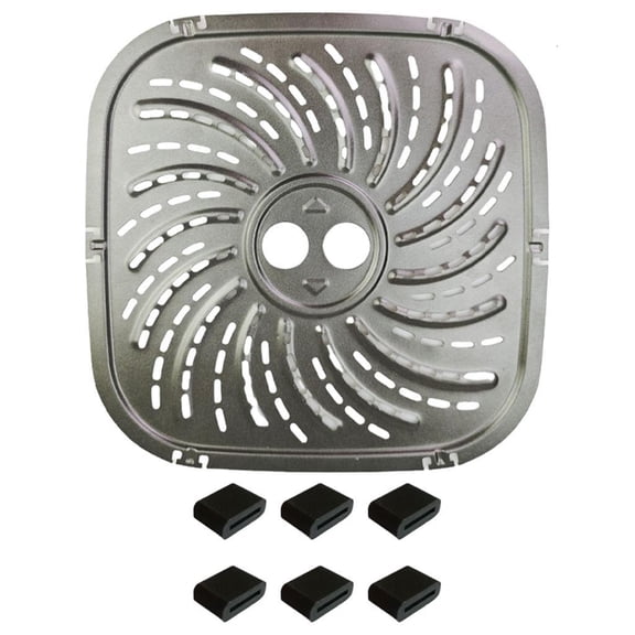 Square Cooking Mats Carbon Steel Air Fryers Plate Liners for Air Fryers Cooking