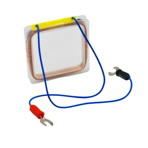 Square Copper Coil For Electromagnetism Experiment High Conductivity Physics Teaching Aid Educational Lab Equipment