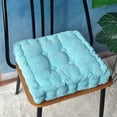 thumbnail image 1 of Square Corduroy Chair Pads,14"x14"Large Thick Chairs Cushions,Soft Velvet Tufted Seating Pillows for Home Office School Restaurant, 1 of 6